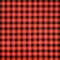 Red & Black Buffalo Check Cotton Fabric Mini Bolt by Loops & Threads®